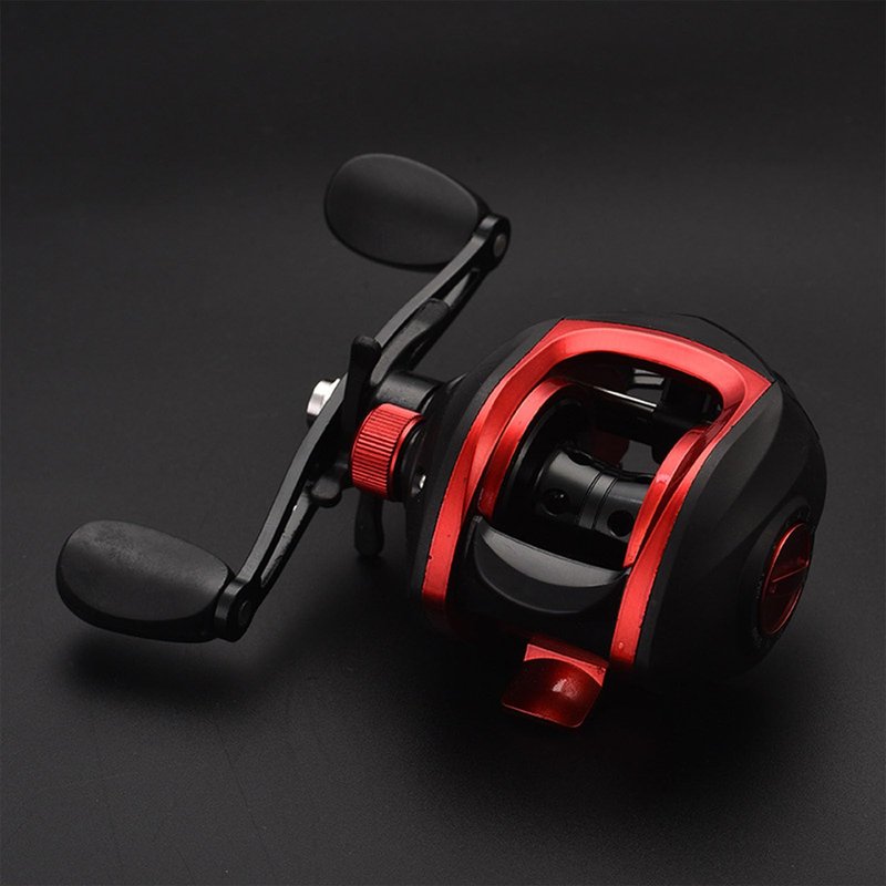 ZAWELIYO Fishing Reels Baitcasting Reel Reinforced 7.2:1 Gear Ratio, 8kg Brake, Long Cast Spool, Powerful Smooth Baitcaster for Inshore Fishing