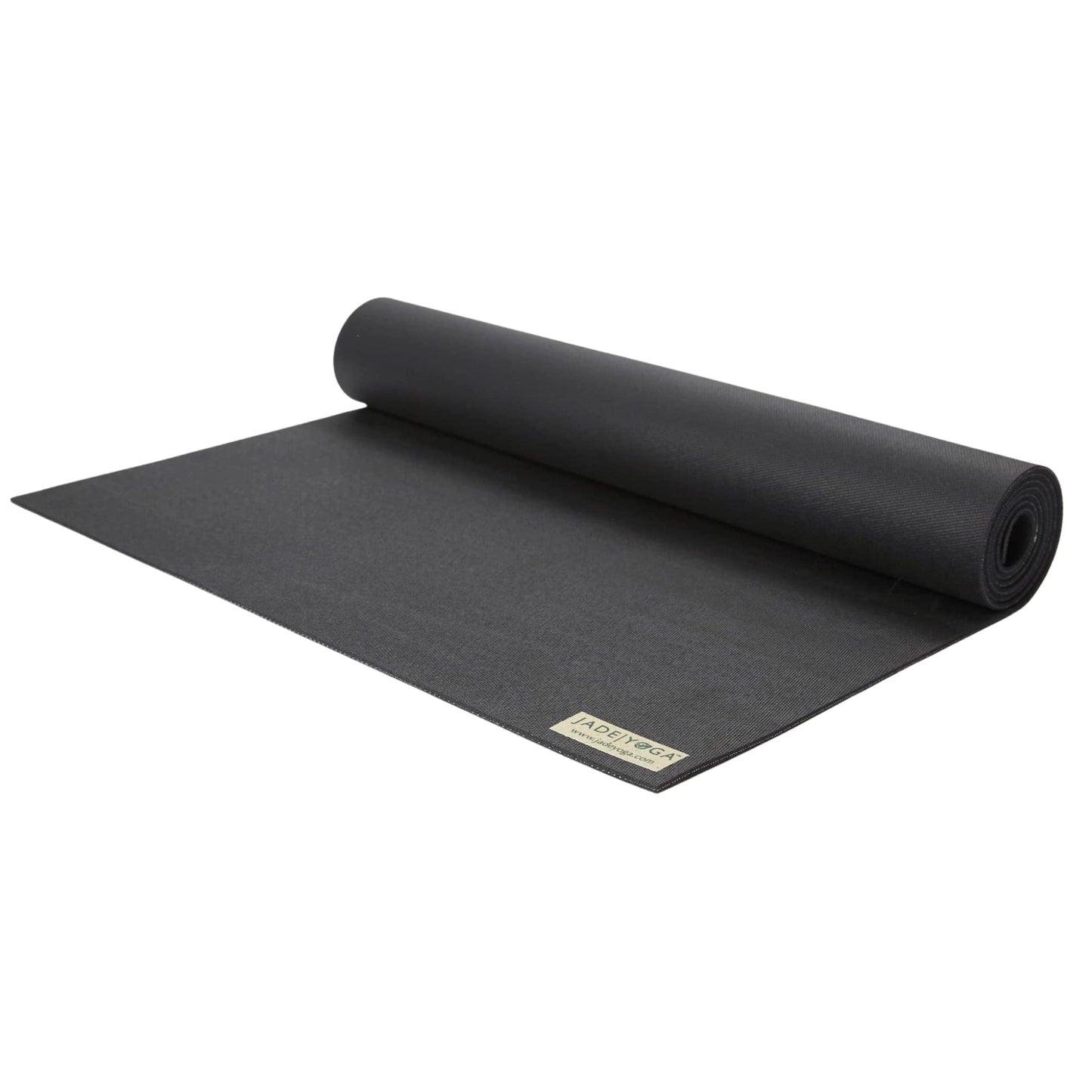 JadeYoga Travel Yoga Mat - Packable, Lightweight, and Portable Yoga Mat - Non-Slip Natural Rubber Mat for Women & Men - Great for Yoga, Home, Gym, Pilates, Fitness, and Stretching
