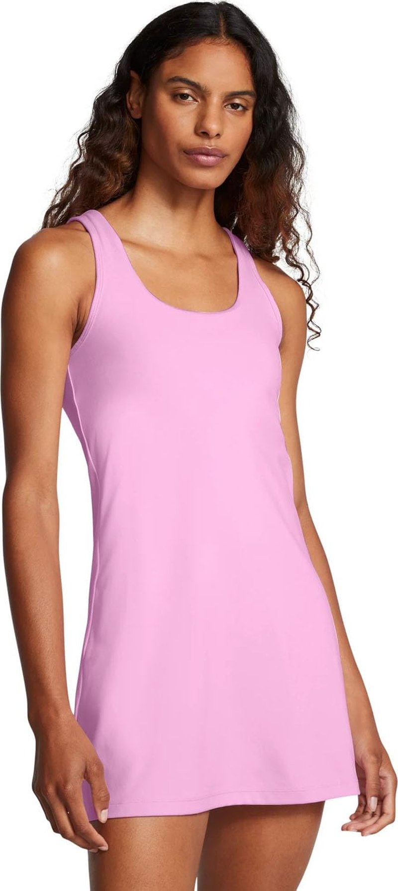 Under Armour Womens Motion Dress, (638) Stellar Pink / / White, XX-Large