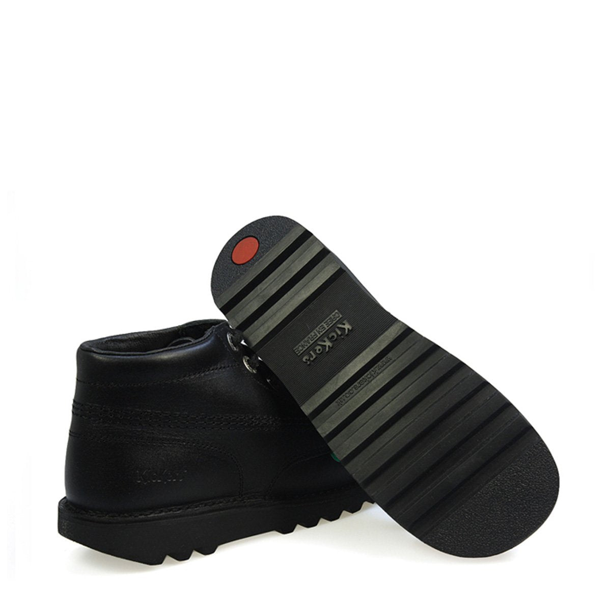 Kickers Men's Kick Hi Classic Ankle Boots | Extra Comfortable | Added Durability | Premium Quality, Black, 8 UK