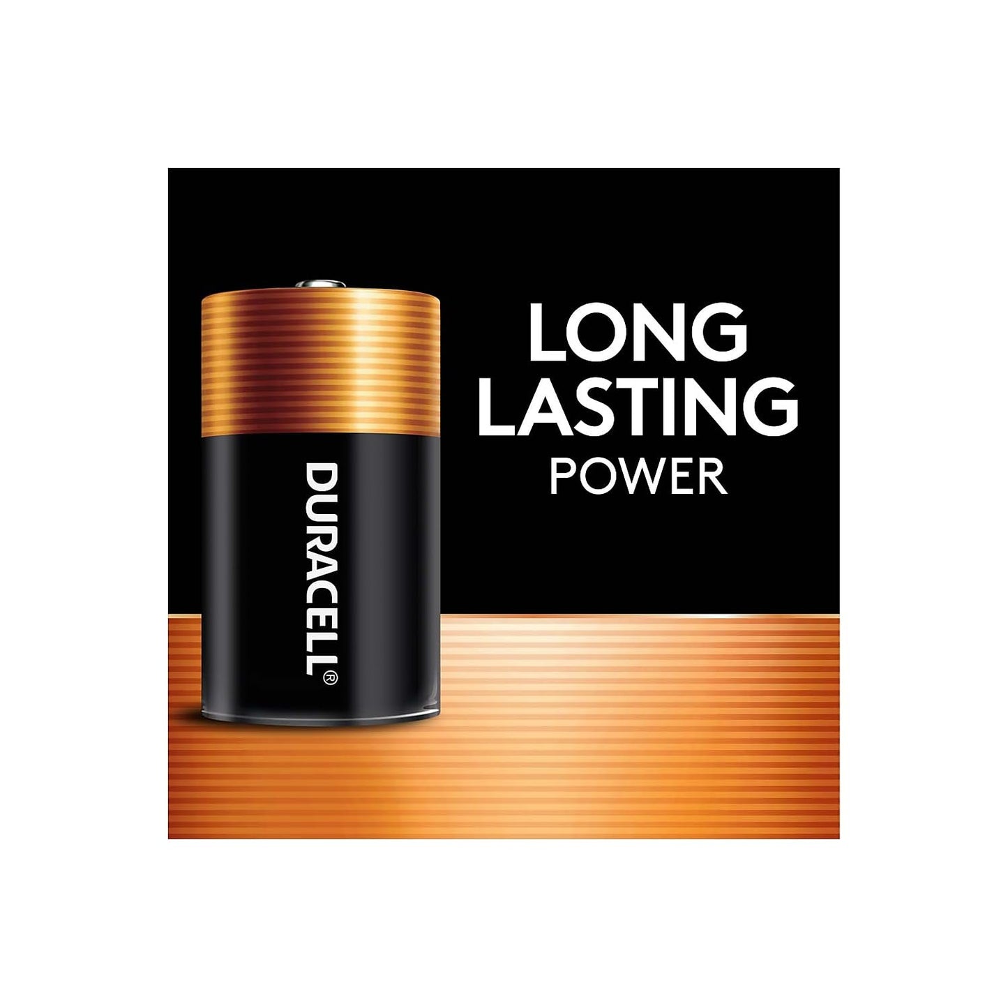 DURACELL CopperTop Alkaline Batteries with Duralock Power Preserve Technology D 12/Box (MN1300)