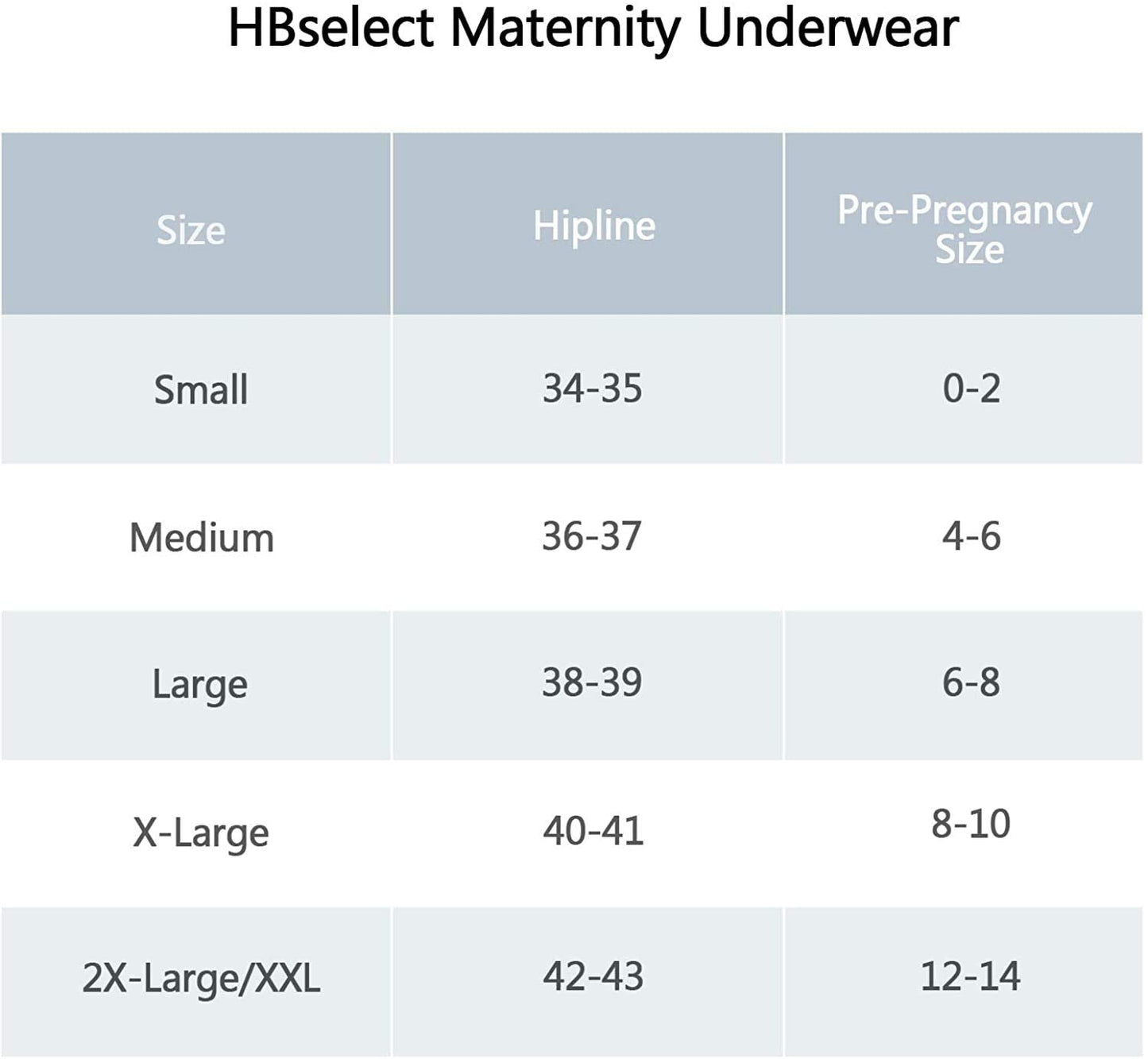 HBselect Women Maternity Knickers, Medium, Multicoloured