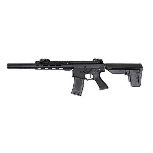 Barra Airguns 400e Gen 2 Metal Full Auto Battery-Powered BB Gun Kit, Includes LiPo Battery and Charger, Fully Automatic Electric BB Rifle - 430 to 440 FPS (Black)