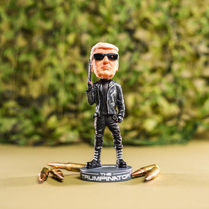 Donald Trump Collectibles - The Trumpinator: 2024 Bobblehead for Proud Patriots and Supporters | #1 Gift for Patriotic Americans