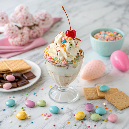 Sweets Indeed Valentines Sprinkles 6-Cell Jar | Heart Sprinkles, Red White Pink Jimmies & Sanding Sugar | Baking & Decorating | 6.45 ounces