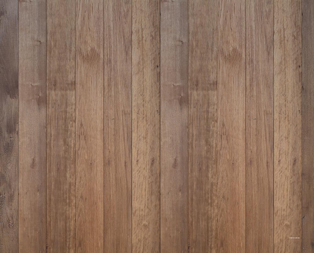 Kate Light Brown Photography Backdrop(10x7ft) & Brown Wooden Floor Mat(8x5ft)