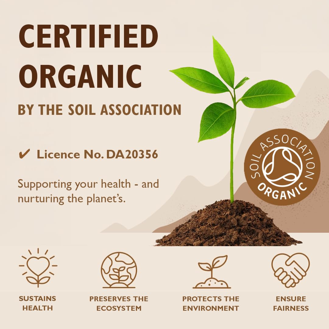 Sevenhills Wholefoods Organic Chia Seeds 1kg - Nutrient Dense - Pure & Natural - GMO-Free, allergen-Free