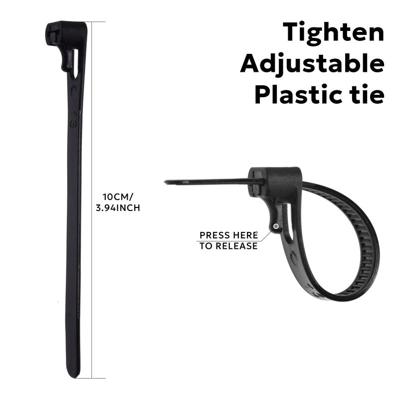 SF Strongest Magnetic Release Holder Keychain Fly Fishing Net Retractor Magnet Clip with Coiled Lanyard Aluminum Alloy Hook - Black