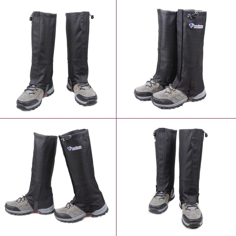 Waterproof Leg Gaiters for Hiking & Climbing | Lightweight Snow Boot Gaiters for Men & Women