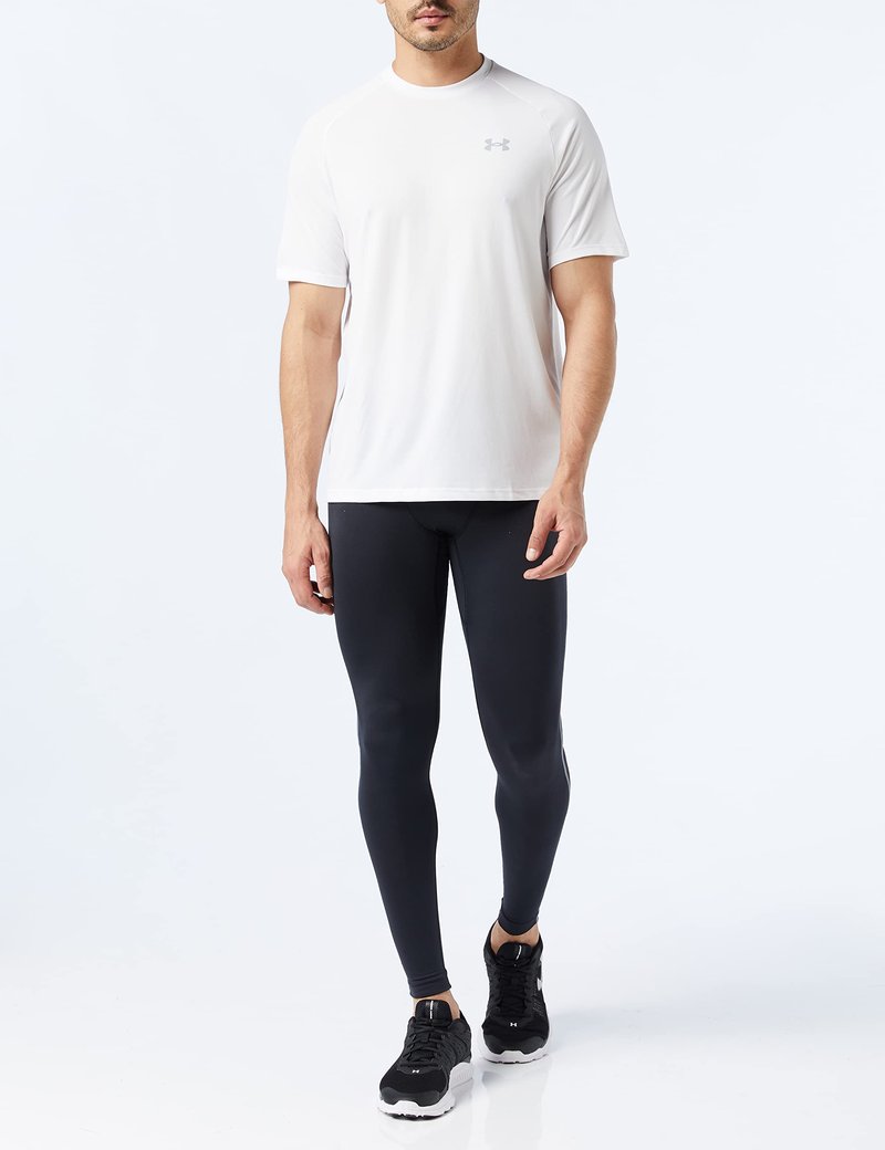 Under Armour Men's Tech 2.0 Short-Sleeve T-Shirt, White (100)/Overcast Gray, X-Small