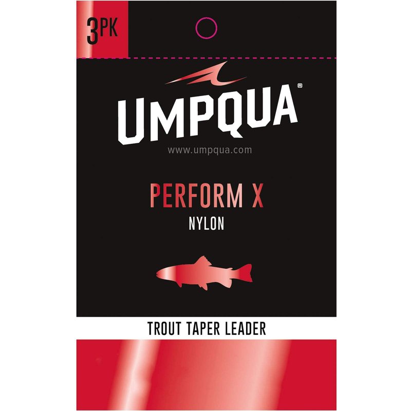 Umpqua Perform X Trout Nylon Leader 4X 10 ft 3 Pack