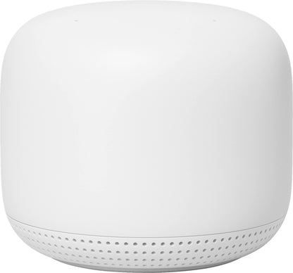Google Nest Wifi - AC2200 (2nd Generation) Router and Add On Access Point Mesh Wi-Fi System (2-Pack, Snow)