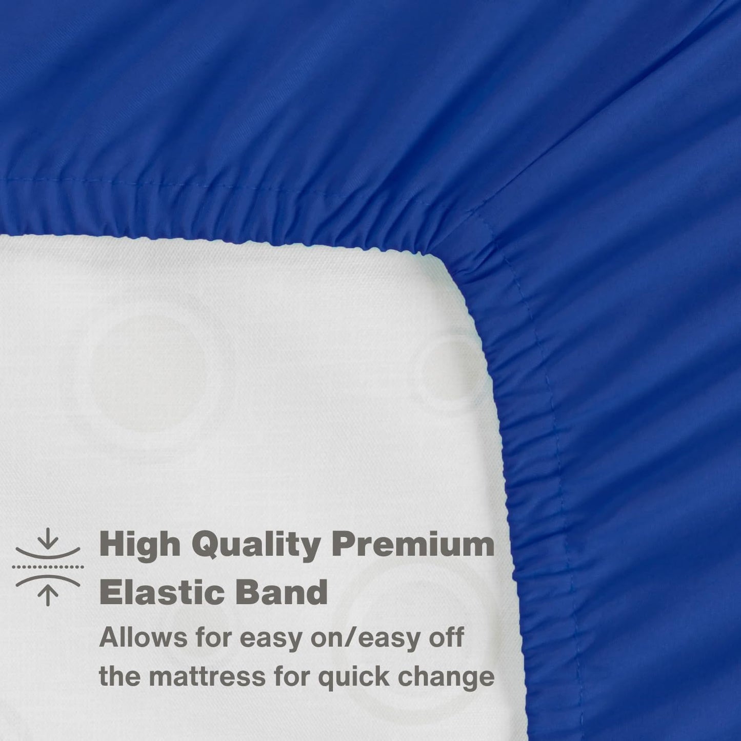 Everyday Kids 2 Pack Fitted Boys Crib Sheet, 100% Soft Breathable Microfiber Baby Sheet, Fits Standard Size Crib Mattress 28in x 52in, Nursery Sheet - Rescue/Blue