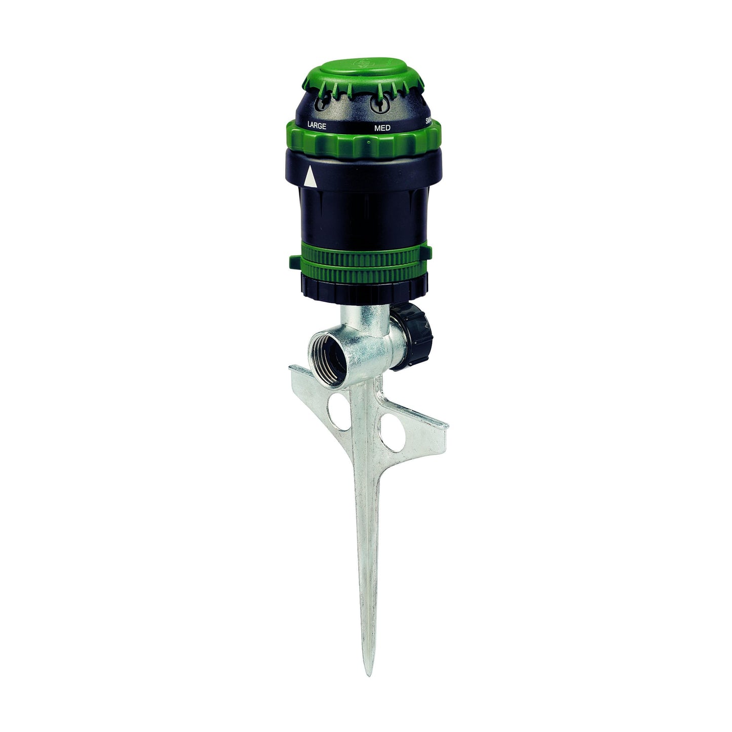 Orbit 58573N H2O-6 Gear Drive Sprinkler, Spike B 58573, Green