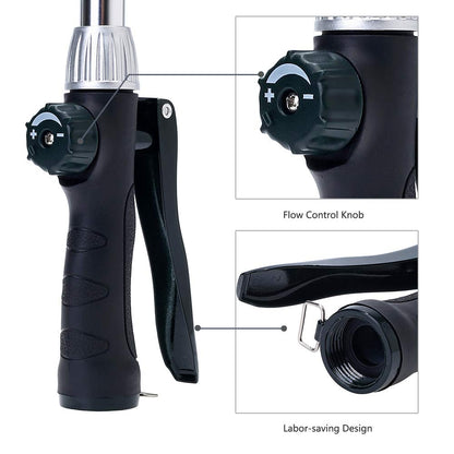 GREEN MOUNT Watering Wand, 16 Inches Sprayer Wand with 8 Watering Patterns for Lawn and Garden Use