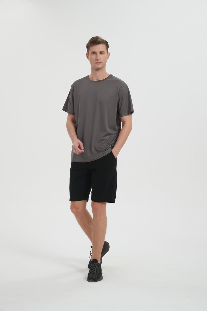 5 Pack Mens Active T-Shirts Crew Neck Athletic Short Sleeve Tops Moisture Wicking Running Tee Tops