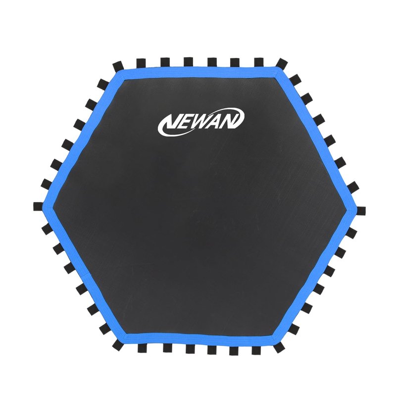 NEWAN Replacement Trampoline Mats，48 ‘’ Trampoline Jumping Surface,Anti-wear and Tear Resistant 48’’ Hexagon Rebounding Surface,Made for Hexagon 48'' NEWAN Trampolines
