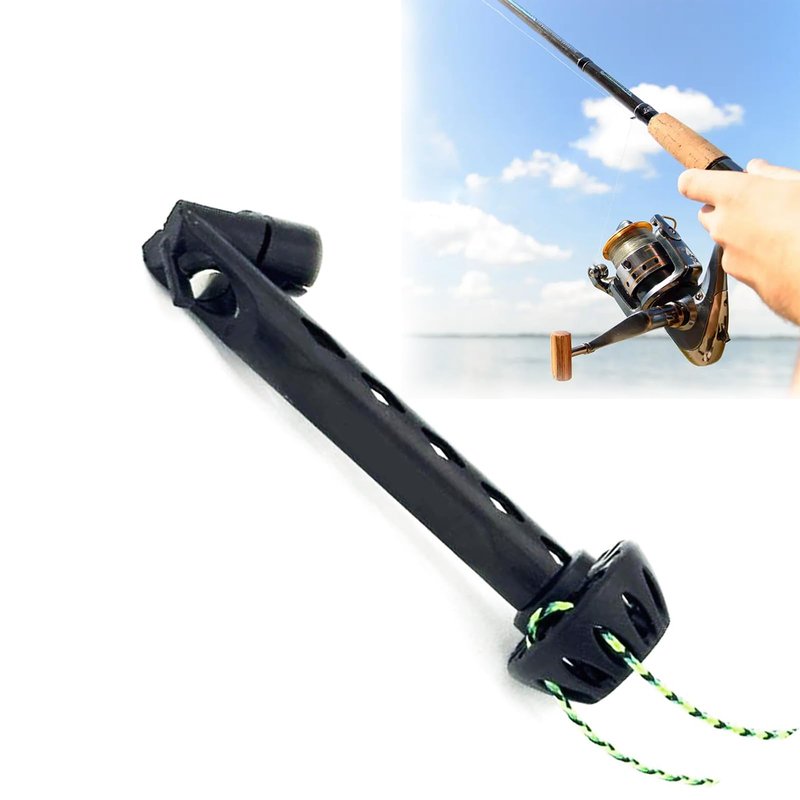 Fly Fishing Magnetic Fly Threader, Fishing Anglers Tippet Threader to Easily Rig Small Flies Tippet on Water Fishing Accessory Make Fly Tying Simpler Works (1pcs)