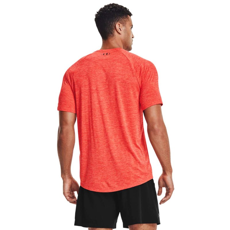 Under Armour Men's Tech 2.0 Short-Sleeve T-Shirt , Venom Red (690)/Black, Large