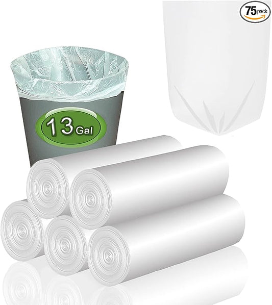 Trash Bags 13 Gallon Tall Kitchen Garbage Bags, Inwaysin Recycle Bags,