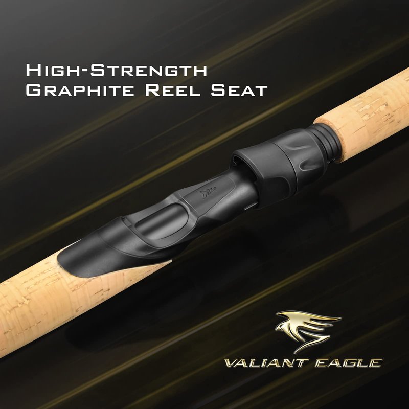 KastKing Valiant Eagle Passage Spinning Rods,7'6"-MH-4pcs