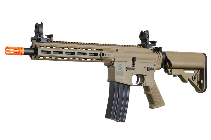 Lancer Tactical Gen 2 Hellion MLOK 10" Piactinny Polymer Airsoft M4 AEG- Full/Semi-Auto Airsoft Gun (Battery and Charger Included)