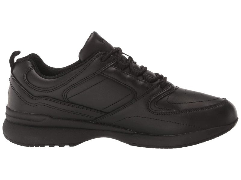 Propét Women's LifeWalker Sport Sneakers, Black, 7 X-Wide US