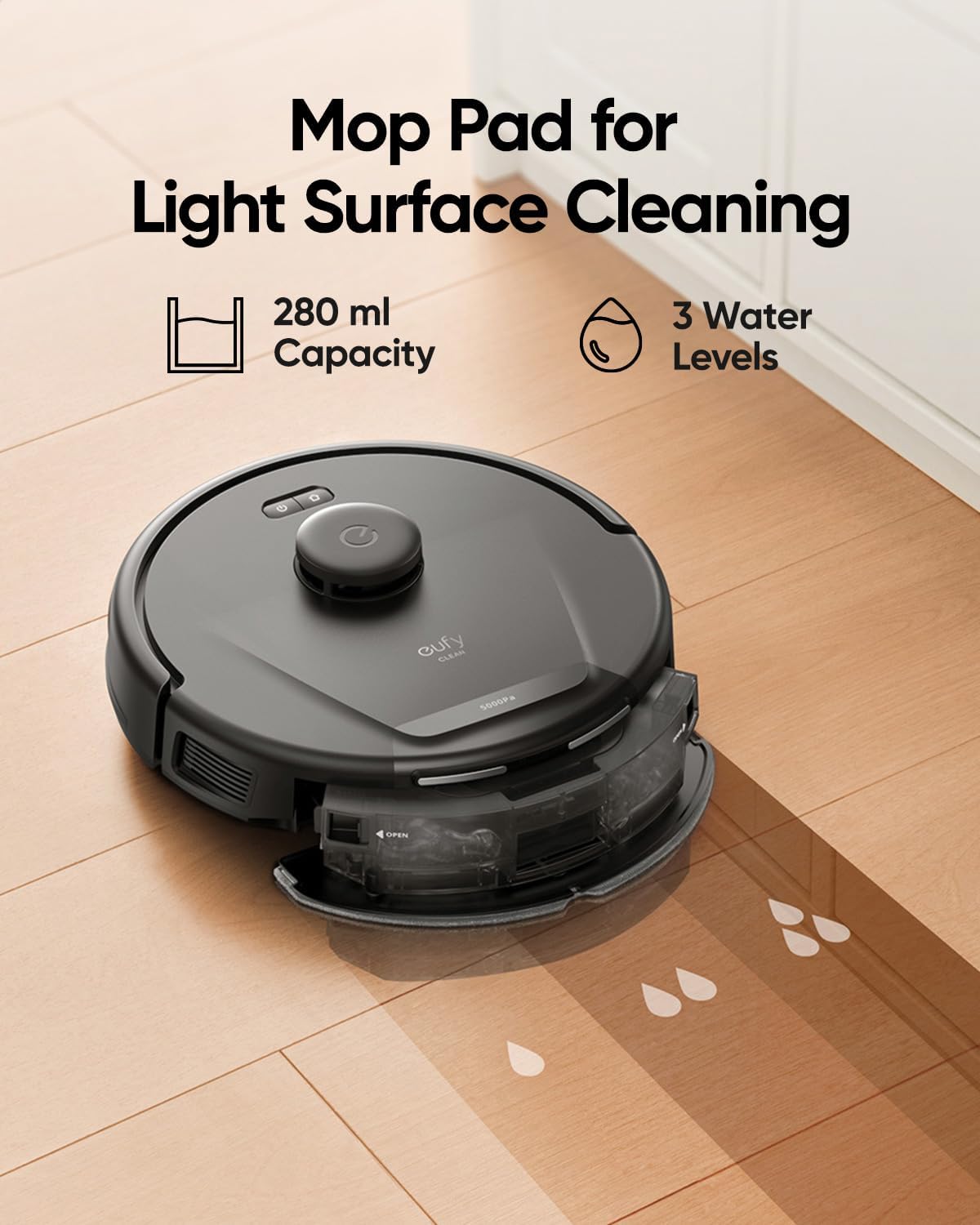 eufy Like-New RoboVac G30 Verge, Robot Vacuum with Home Mapping, 2000Pa Suction, Wi-Fi, Boundary Strips, for Carpets and Hard Floors (Renewed)