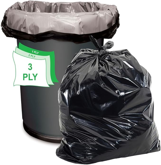 Aluf Plastics 50-55 Gallon Trash Bags