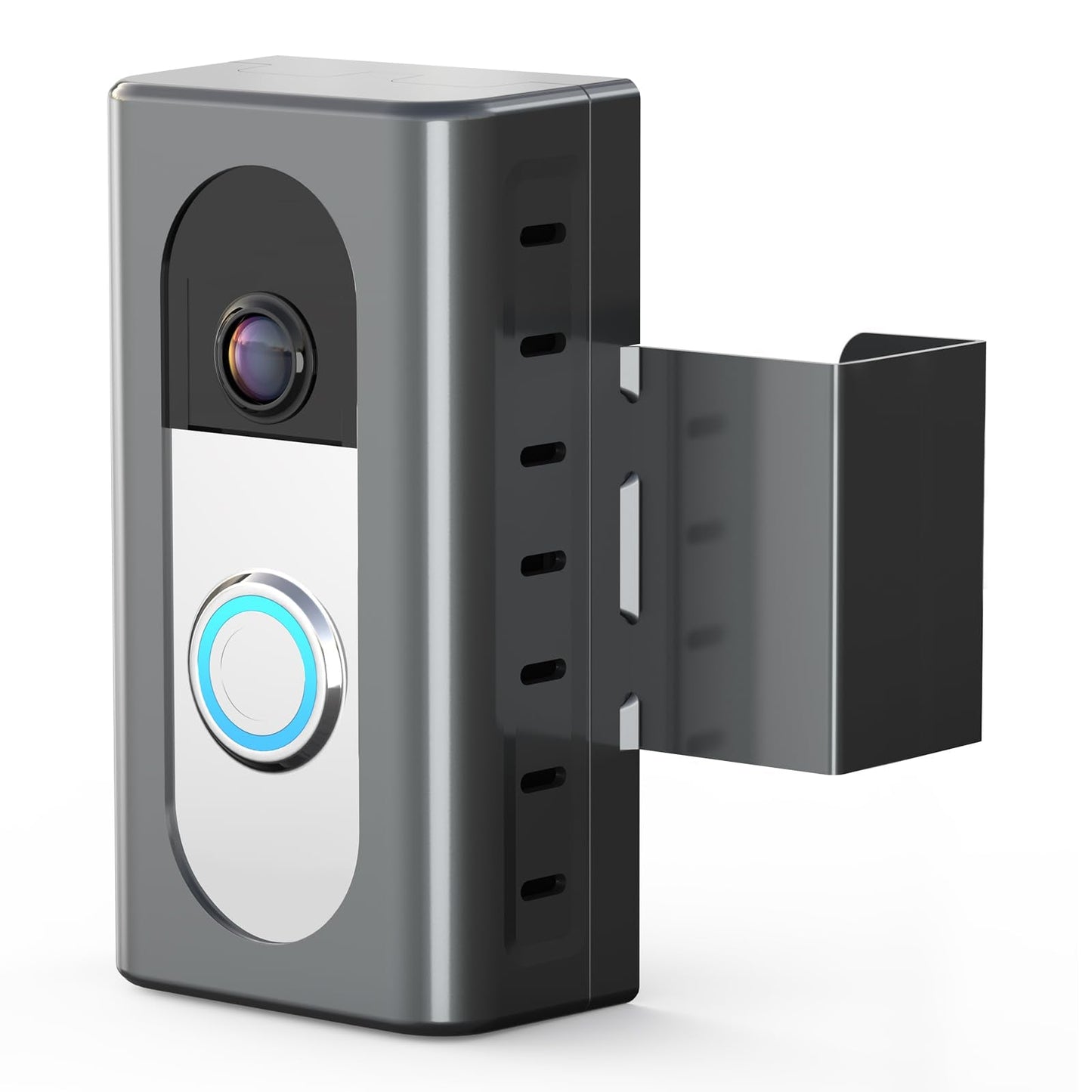 KIMILAR Anti-Theft Video Doorbell Mount Compatible with Ring/Blink Wireless Video Doorbell, Adjustable Mounting Bracket Accessories for Houses, Apartments, Businesses, Not for Security Door