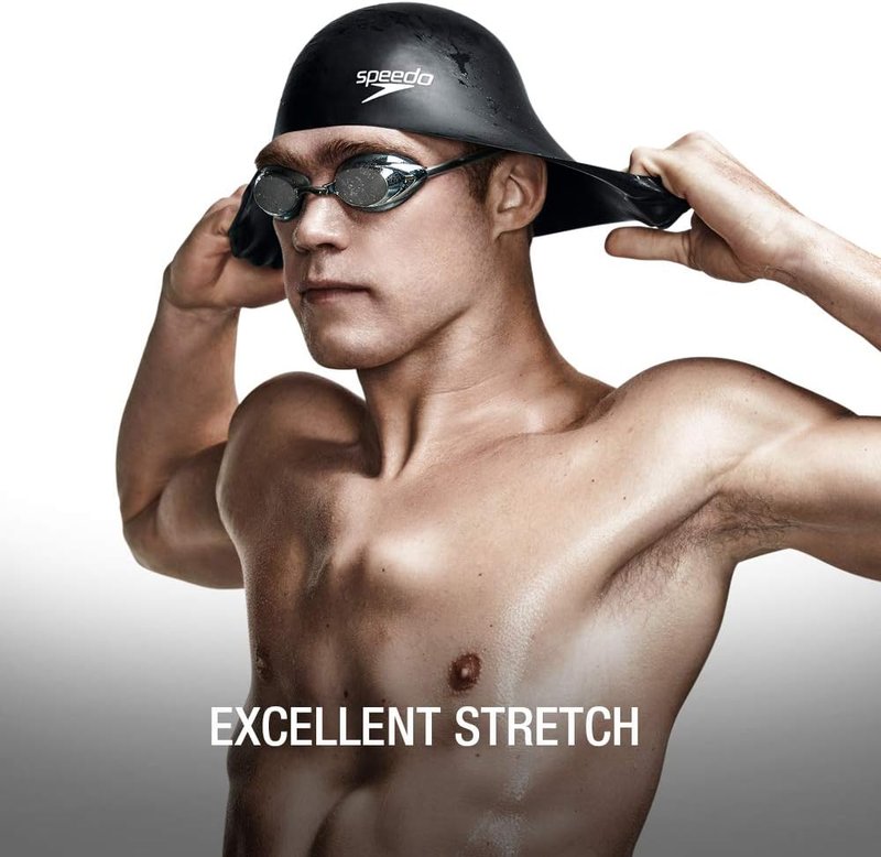 Speedo Silicone Swim Cap - Durable, Comfortable Fit for All Head Sizes