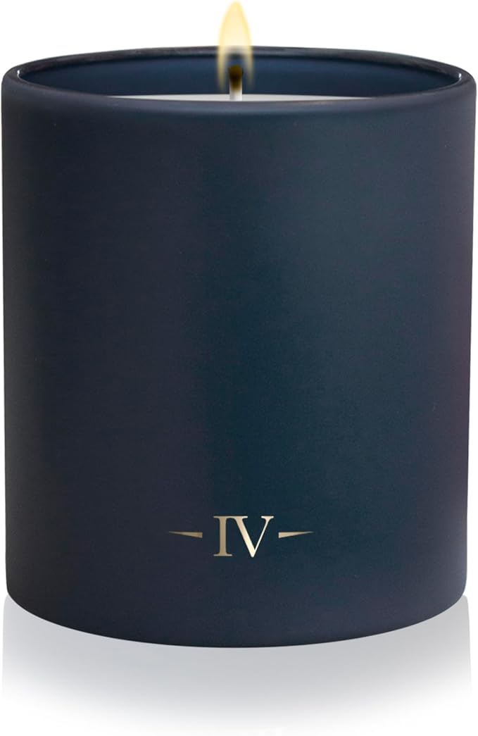 Charles Farris Luxury Scented Candle – 1 Wick, Hand-Poured, Long Lasting, Clean Burning, 210g / 7.5oz, Burns for up to 50 Hours, Made in England – Wild Fig & Green Accords – Redolent Fig