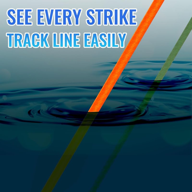 ANGRYFISH 8 Strand PE Braided Fishing Line - Ultra-Strong, High-Visibility - Pink/Orange for Freshwater & Saltwater