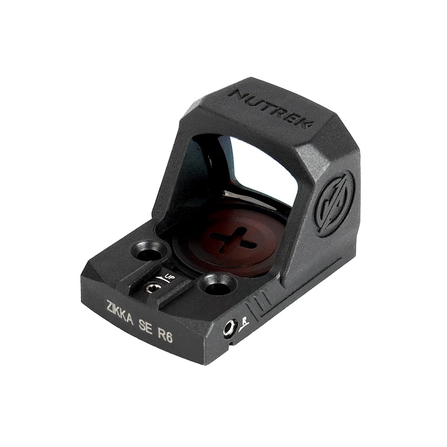 ZIKKA SE Mini Dot Sight, RMS Footprint Open Reflex Sight, High-Strength Polymer Housing Automatic Brightness, Top Load Battery (6 MOA Red Dot)