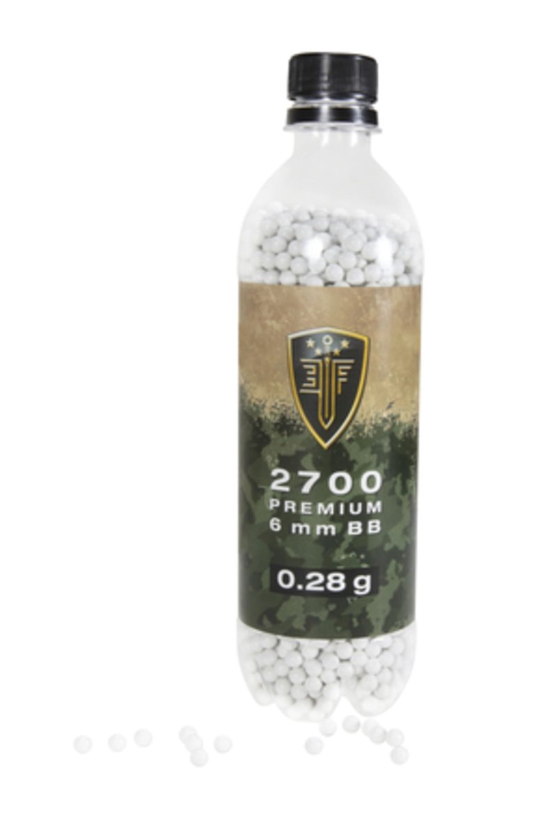 Elite Force Premium 6mm Airsoft BBs Ammo, .28 Gram, 2700 Count