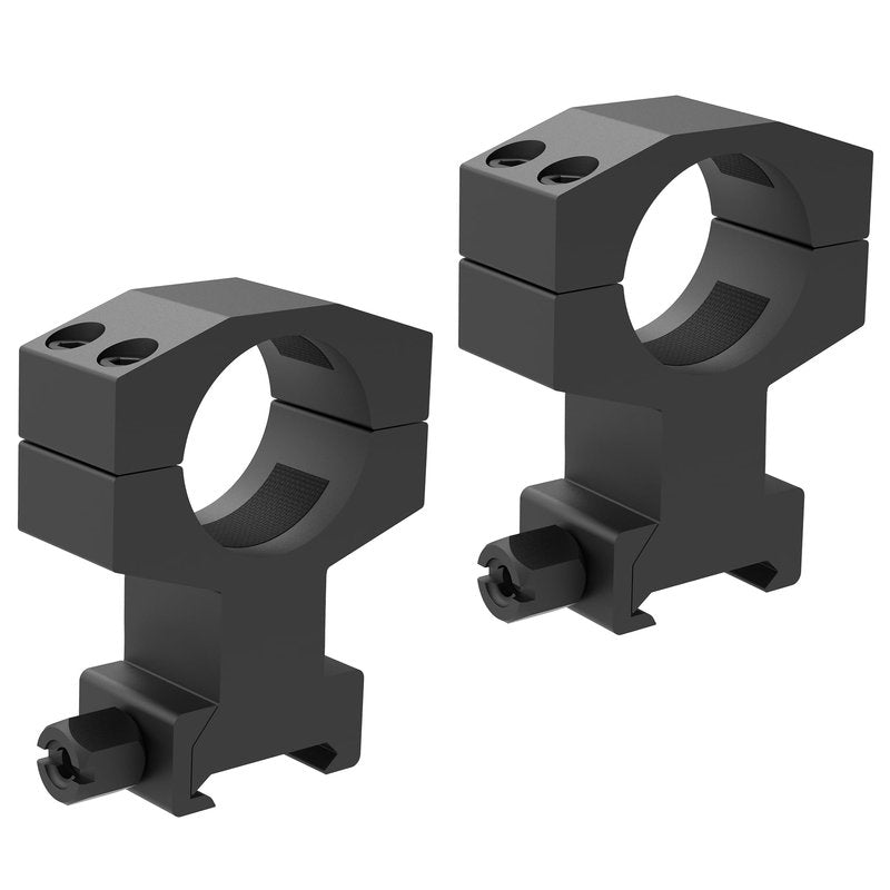 TPO 30mm Picatinny Scope Mounts, Heavy Duty 30mm Picatinny Scope Rings (1.95" Height Scope Rings) PT30-195