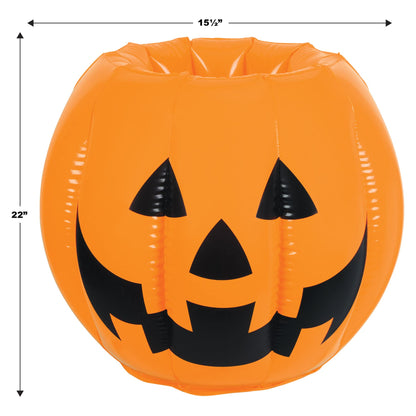 Inflatable Jack-O-Lantern Cooler