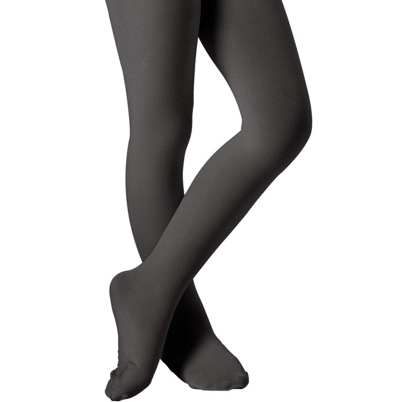 DIPUG Girls Black Tights Toddler Dance Footed Kids Ballet School Uniform Opaque Stockings 5t 6 7 8