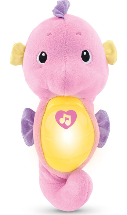 Fisher Price FISHER-PRICE Soothe & Glow Seahorse Pink Plush Toys
