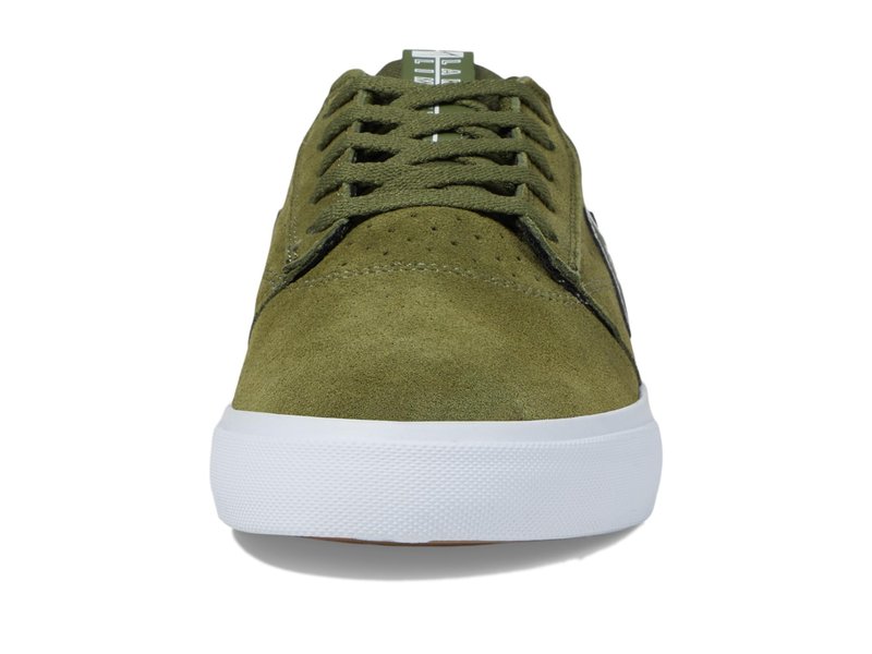 Lakai Griffin Mens Skate Shoes, Olive Suede, 7.5