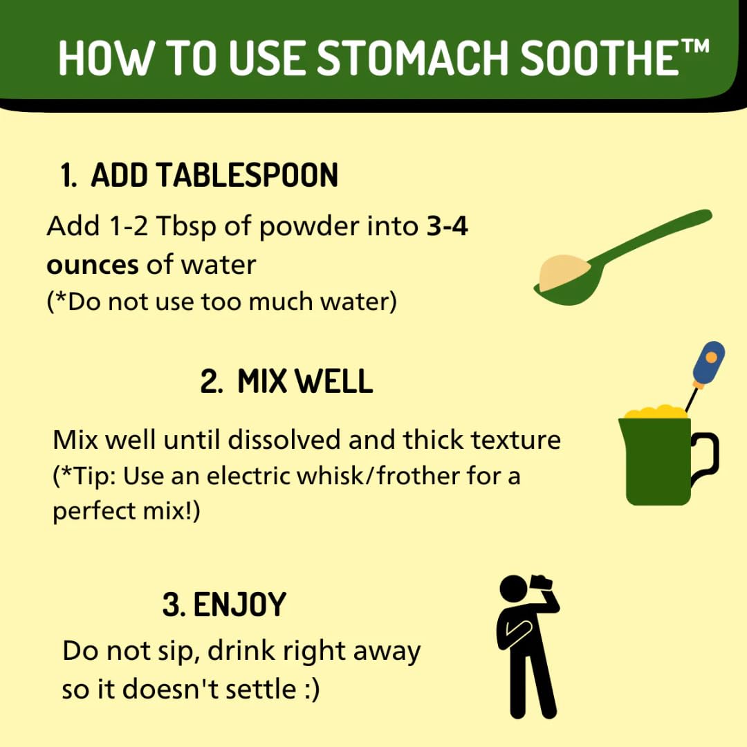 Stomach Soothe Soothe Naturals Acid Reflux Powder (30 Servings)