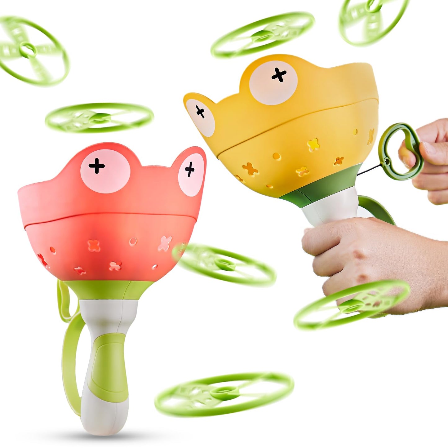 Outside Toys for Kids Ages 4-8 - Manual Capture Catching Game - Toddler Chasing Toy for Boys & Girls, Ages 3-7 - Outdoor Fun Family Games