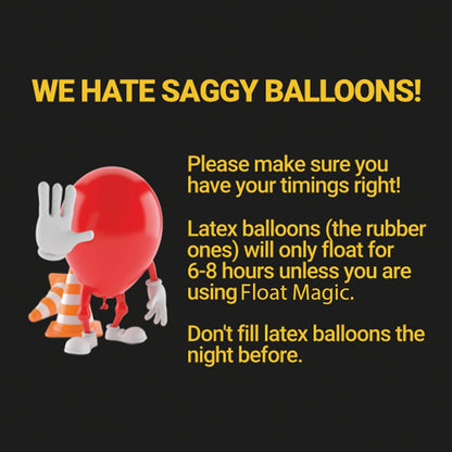 Disposable Helium Gas Canister - Fills 30 x 9 Inch Latex Balloons or 14 Foil Balloons - Helium Balloon Gas UK Filled Cylinder