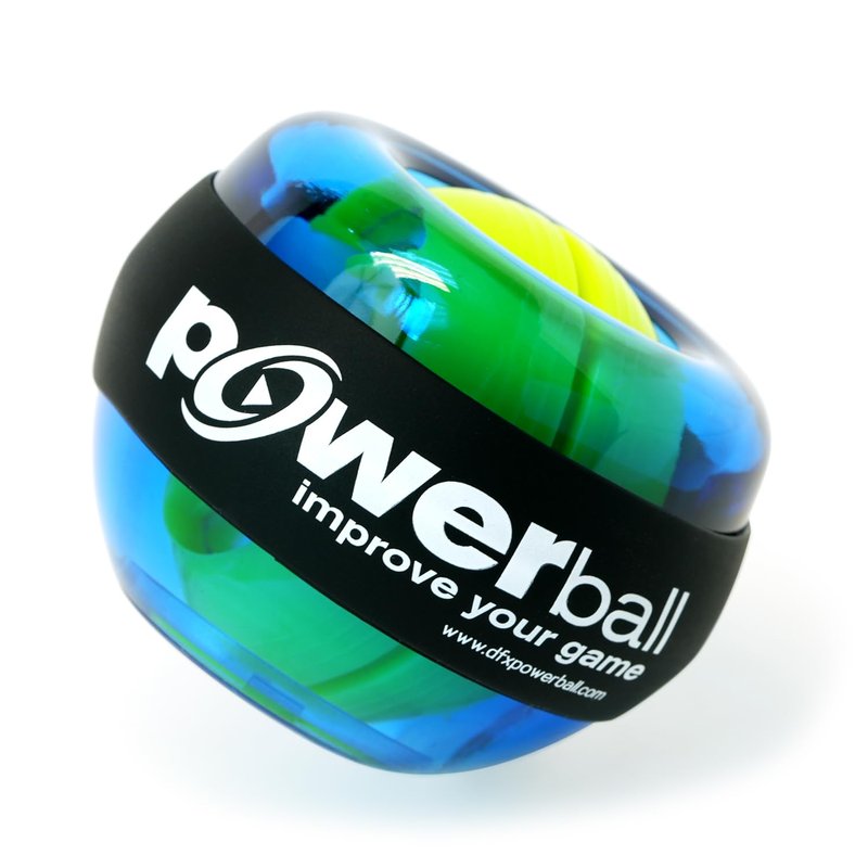 DFX Powerball Sports Pro – Beginner-Friendly Gyroscopic Hand & Wrist Trainer for Grip Strength, Forearm Exercise, and Rehabilitation, Up to 35 lbs Resistance, Includes Starter Cord