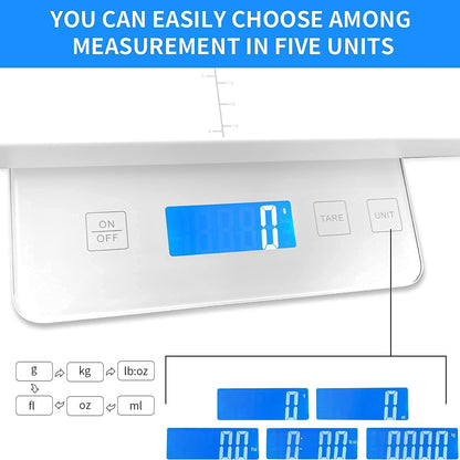 MINDPET-MED Digital Pet Scale for Small Animals, High Precision 1g, Suitable for Newborn Pets