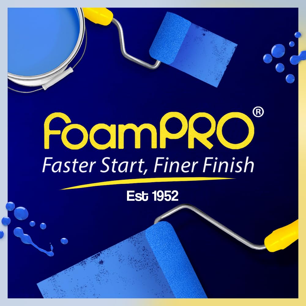 FoamPRO 59 Foam Paint Roller, 9" x 3/8"
