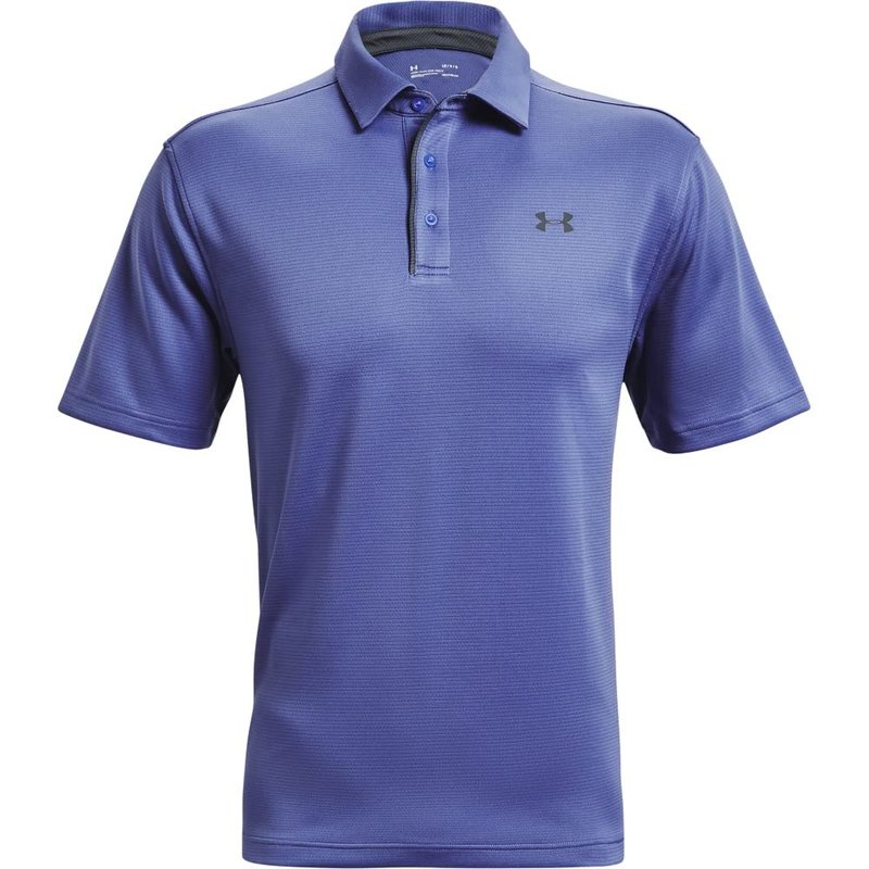 Under Armour Men's Tech Golf Polo, Starlight (561)/Pitch Gray, Large