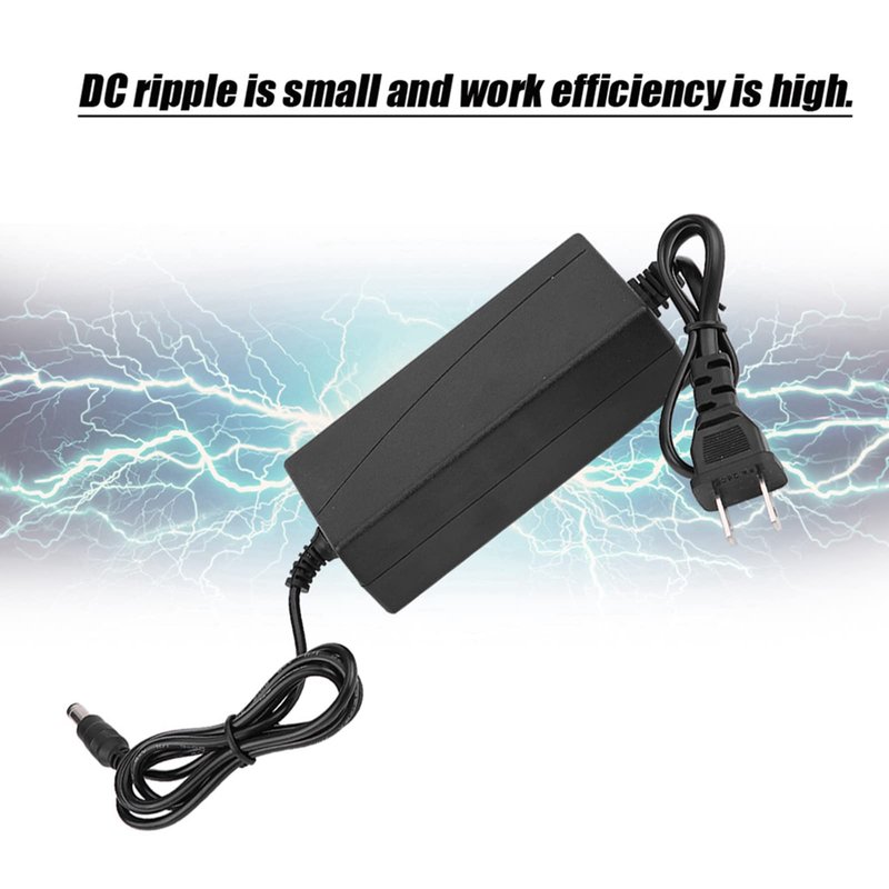 Switching Adapter 24V 1.5A AC, High Efficiency Power Supply with Wide Input Voltage Range, Short Circuit Protection, Anti Interference, for Electric Scooter