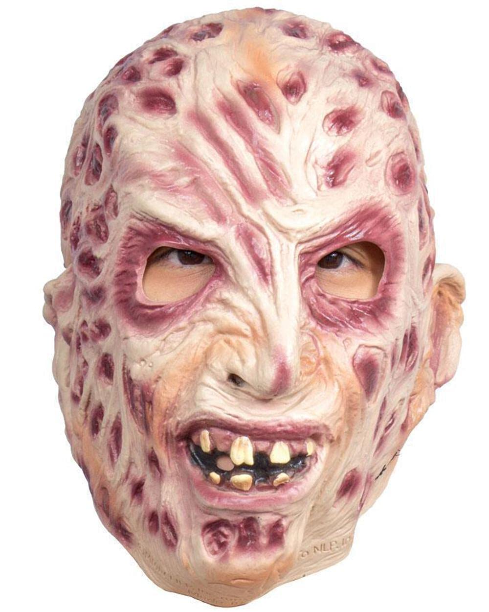Rubies A Nightmare on Elm Street: Freddy Krueger 3/4 Overhead Mask for Adults, Men's