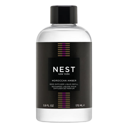 NEST New York Reed Diffuser Liquid Refill, Sicilian Tangerine - 5.9 fl oz - Fragrance for Up to 90 Days - Flame Free